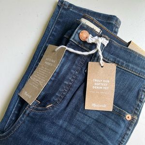 Madewell 10" High-Rise Skinny Jeans in Danny Wash: TENCEL™ Denim Edition
